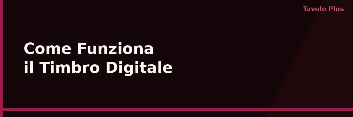 Come Funziona il Timbro Digitale per la Tessera Fedeltà | Tavolo Plus