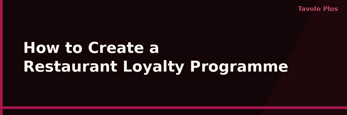 How to Create a Loyalty Programme for Your Restaurant