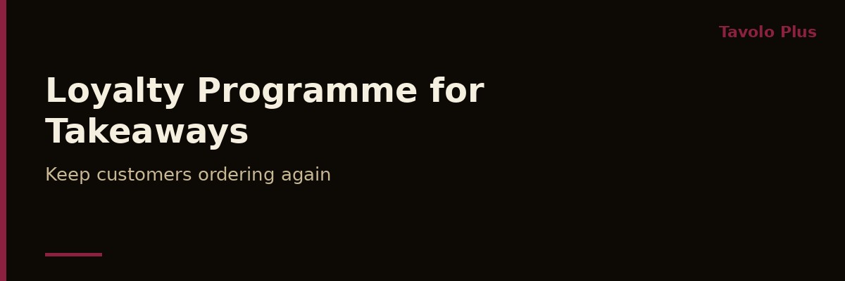 How to Run a Loyalty Programme for Your Takeaway
