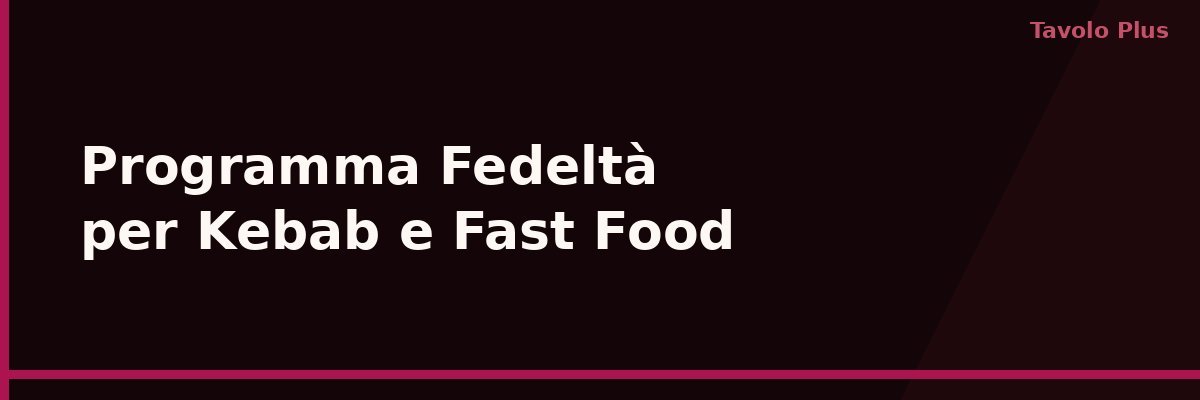 Programma Fedeltà per Kebab e Fast Food: Clienti che Tornano | Tavolo Plus
