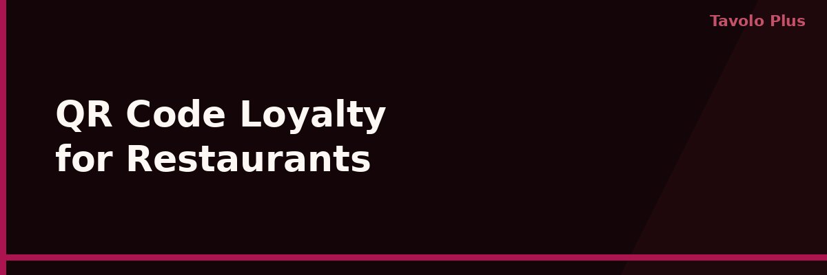QR Code Loyalty Programme for Restaurants: How It Works and Why It Beats Paper